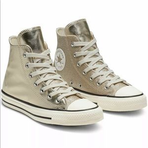 gold sparkly converse